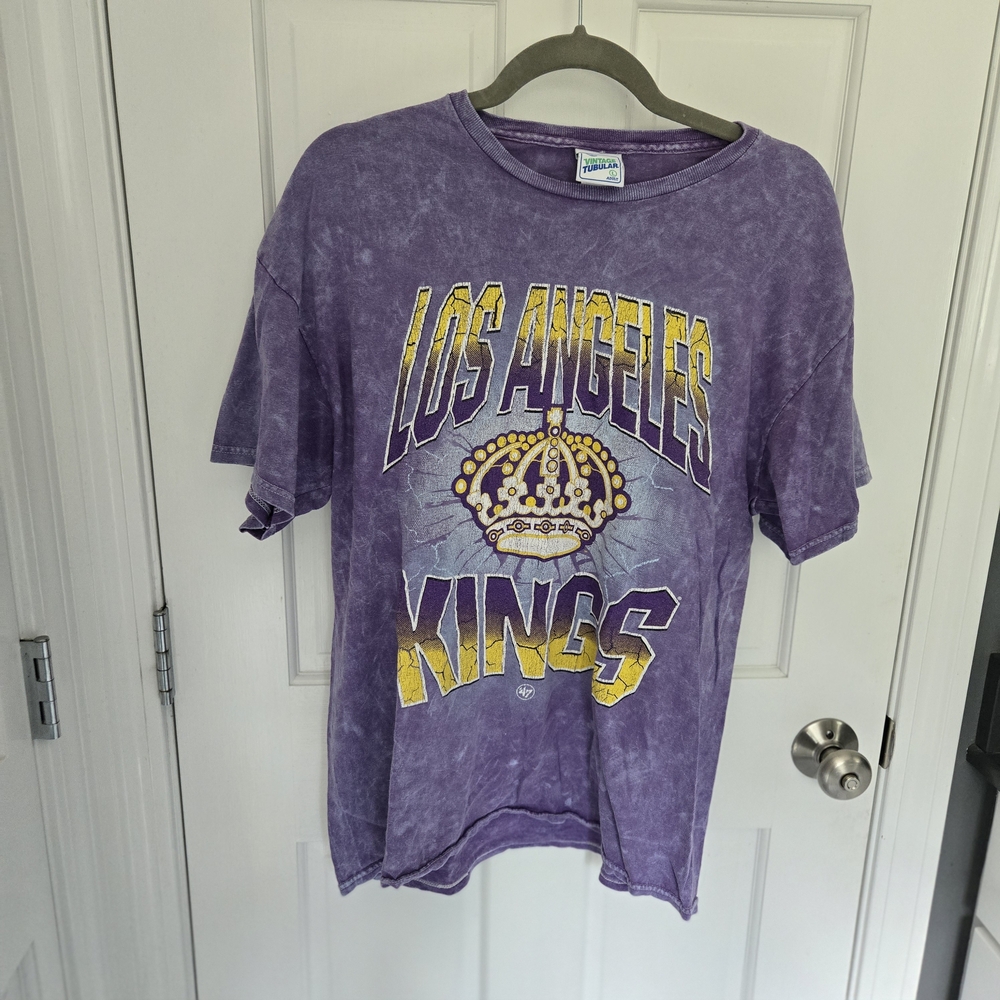 Vintage Men's Los Angeles Kings Purple Tee